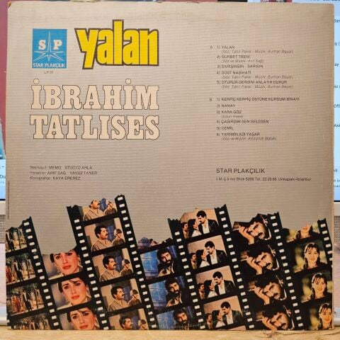 İbrahim Tatlıses – Yalan LP PLAK