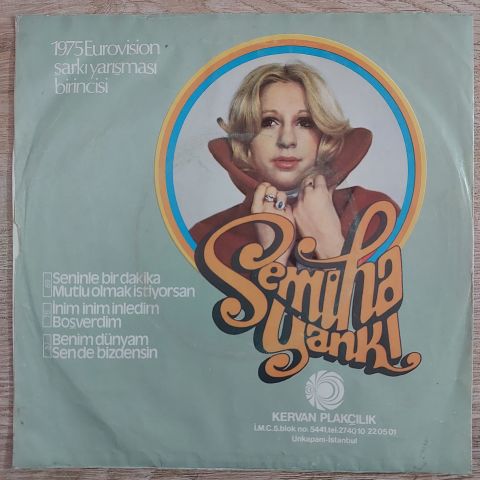 Semiha Yankı – Seninle Bir Dakika / Mutlu Olmak İstiyorsan 45LİK PLAK