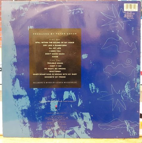 Linda Ronstadt Featuring Aaron Neville – Cry Like A Rainstorm - Howl Like The Wind LP PLAK