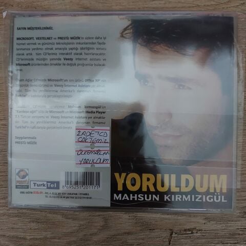 MAHSUN KIRMIZIGÜL - ÜLKEM AĞLAR CD