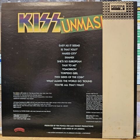 Kiss – Unmasked LP PLAK