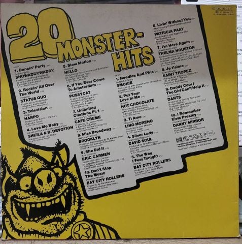 Various – 20 Monster-Hits LP PLAK