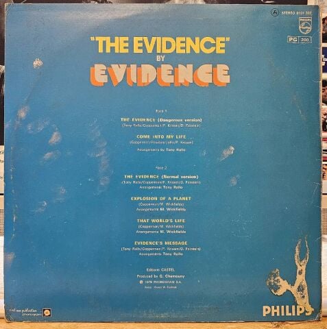 Evidence – The Evidence LP PLAK