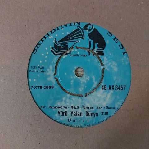 Ümran – Açma Beni Öldürürsün / Yürü Yalan Dünya 45LİK PLAK