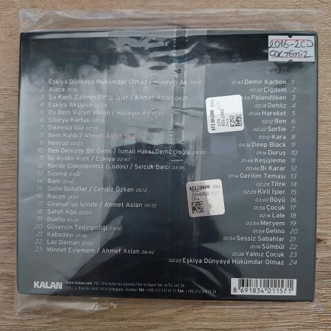 EŞKIYA DÜNYAYA HÜKÜMDAR OLMAZ ORİJİNAL DİZİ MÜZİKLERİ CD