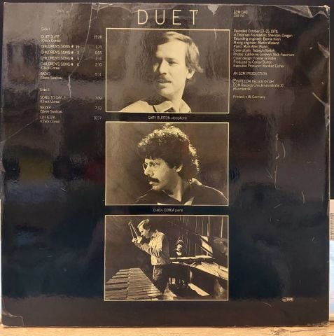 Gary Burton / Chick Corea – Duet LP PLAK