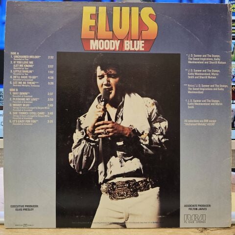 Elvis – Moody Blue LP PLAK