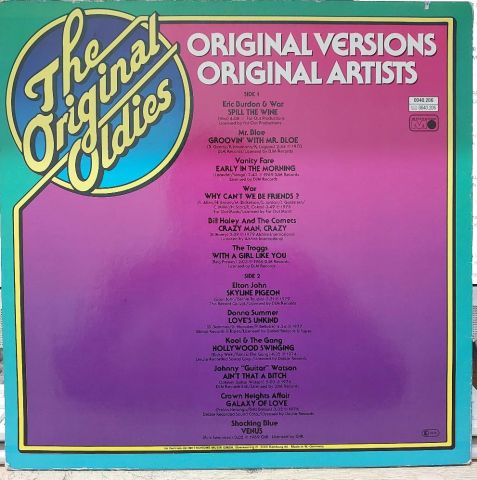 Various – The Original Oldies - Volume 1 LP PLAK