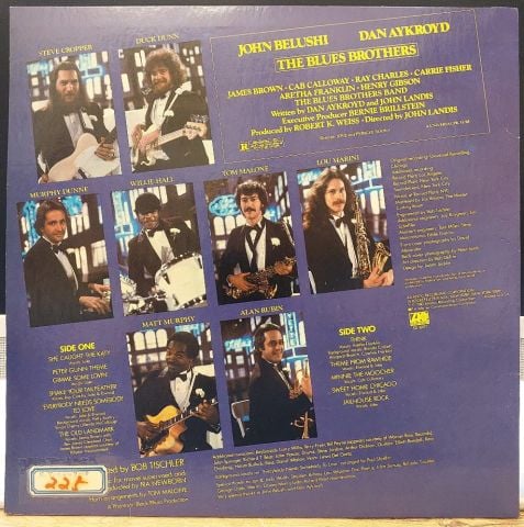 The Blues Brothers – The Blues Brothers (Original Soundtrack Recording) LP PLAK