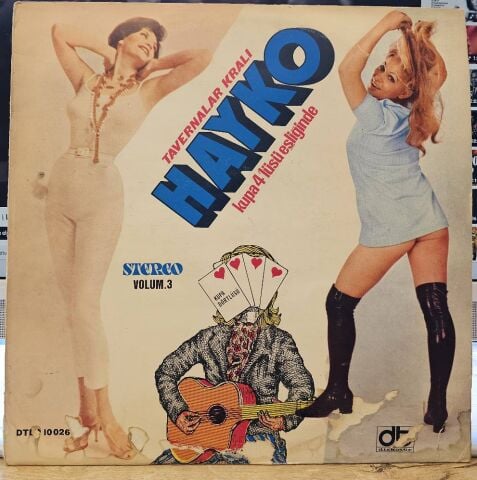 Hayko Kupa Dörtlüsü – Tavernalar Krali Kupa 4'lüsü Eşliğinde Volum 3 LP PLAK