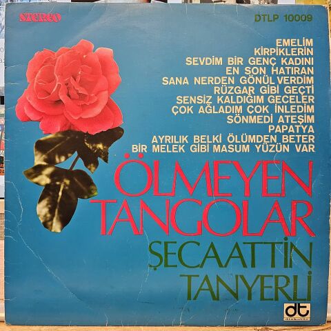 Şecaattin Tanyerli – Ölmeyen Tangolar LP PLAK