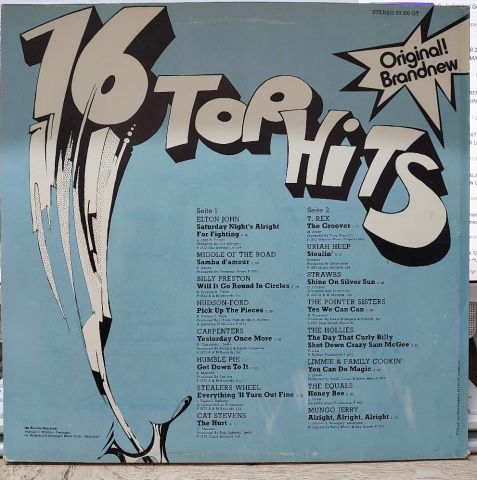 Various – 16 Top Hits Original LP PLAK