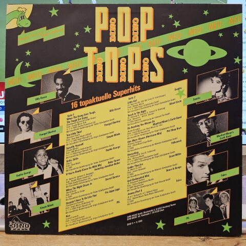 Various – Dino Pop Tops LP PLAK