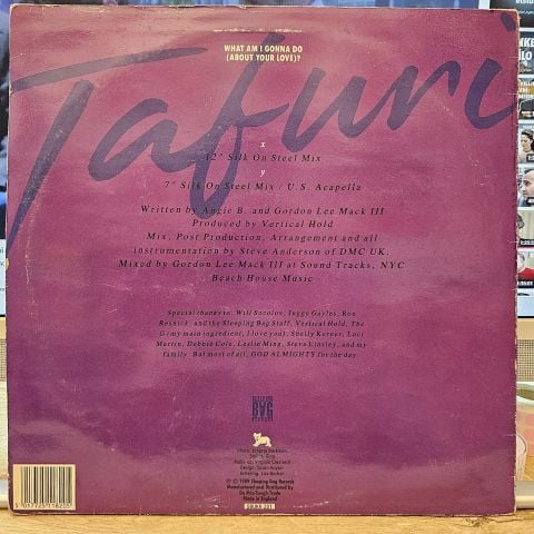 Tafuri – What Am I Gonna Do (About Your Love)? LP PLAK