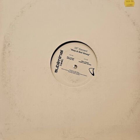 16th Element – Warp / Well Strung LP PLAK