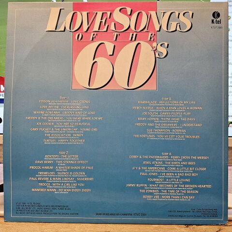 Various – Love Songs Of The 60's - Vol. 2 LP PLAK