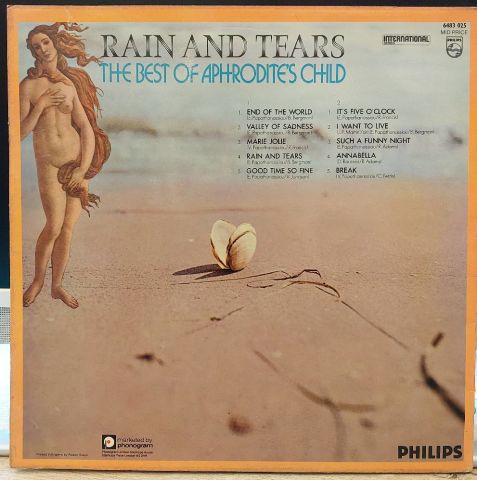 Aphrodite's Child – Rain And Tears - The Best Of Aphrodite's Child LP PLAK