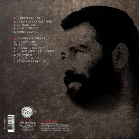 AHMET KAYA - RESİTALLER 2 LP PLAK