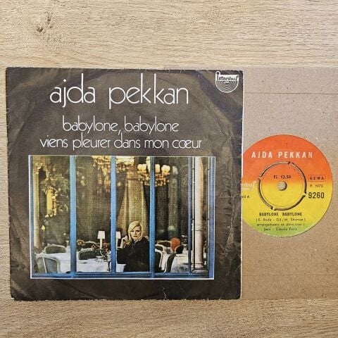 Ajda Pekkan – Babylone, Babylone / Viens Pleurer Dans Mon Cœur 45LİK PLAK...