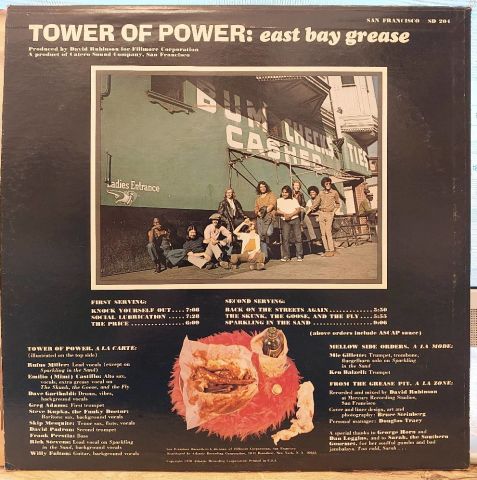 Tower Of Power – East Bay Grease LP PLAK