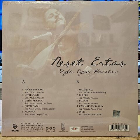 Neşet Ertaş – Sözlü Oyun Havaları LP PLAK