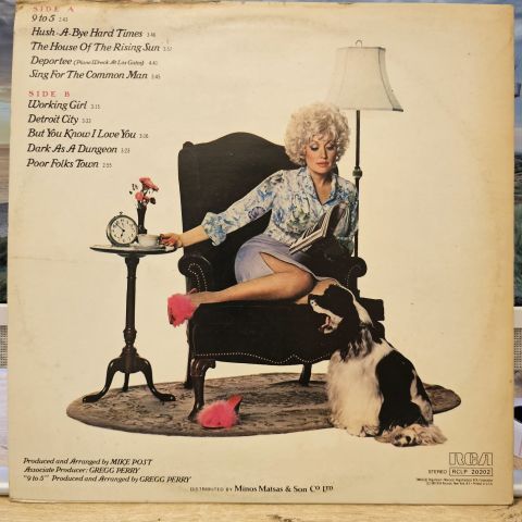 Dolly Parton – 9 To 5 And Odd Jobs LP PLAK