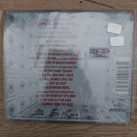 WHİTNEY HOUSTON - THE GREATEST HITS CD