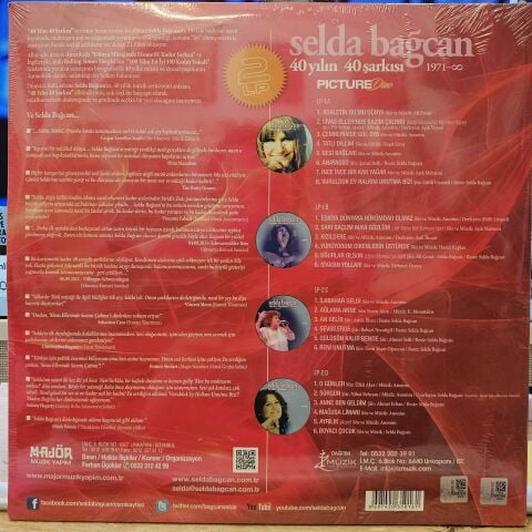 Selda Bağcan – 40 Yılın 40 Şarkısı (1971-∞) LP PLAK (RESİMLİ PLAK )