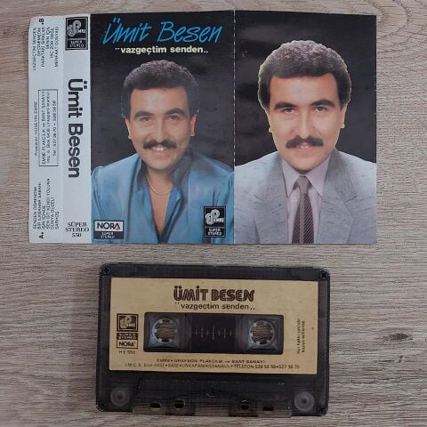 ÜMİT BESEN - VAZGEÇTİM SENDEN KASET