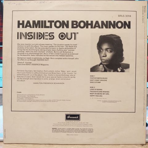Bohannon – Insides Out LP PLAK