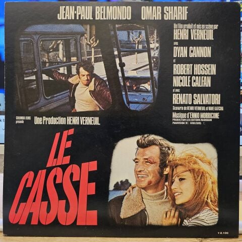 Ennio Morricone – Le Casse (Bande Sonore Originale Du Film D´Henri Verneuil) LP PLAK