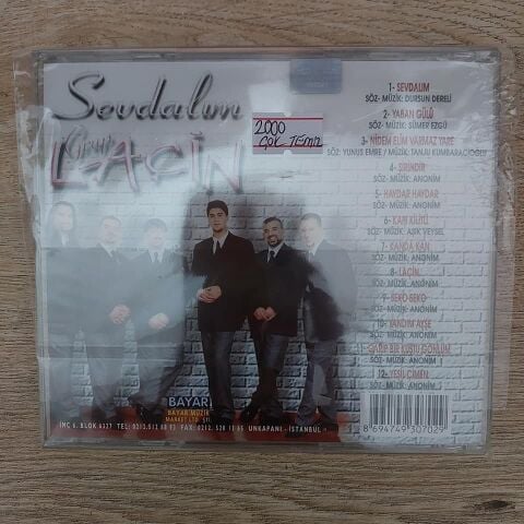 GRUP LAÇİN - SEVDALIM CD