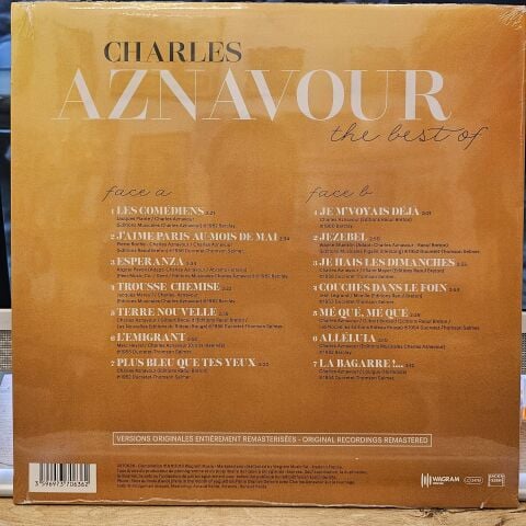 Charles Aznavour – The Best Of LP PLAK