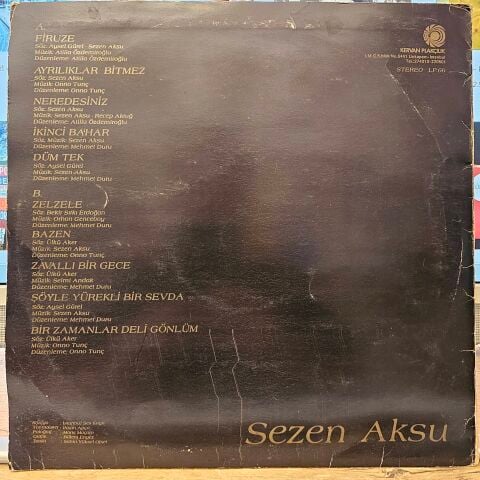 Sezen Aksu – Firuze LP PLAK
