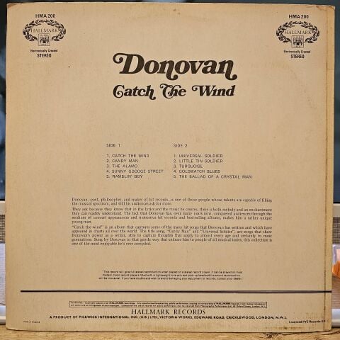 Donovan – Catch The Wind LP PLAK
