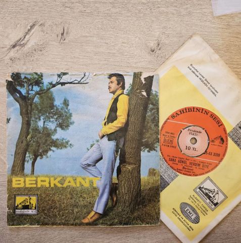 BERKANT - SANA GÖNÜL VERDİM DİYE 45LİK PLAK