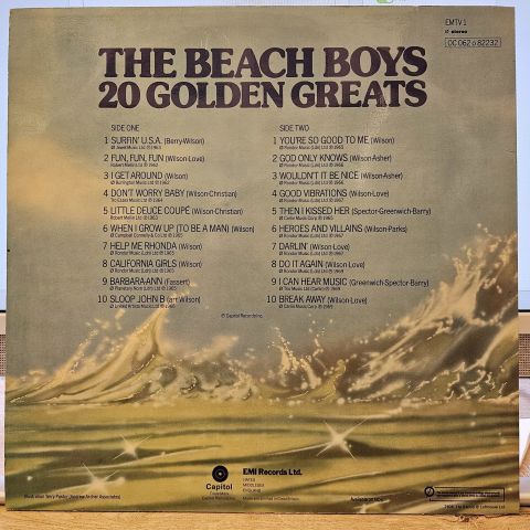 The Beach Boys – 20 Golden Greats LP PLAK