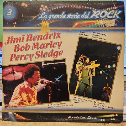 Jimi Hendrix / Bob Marley / Percy Sledge – Jimi Hendrix / Bob Marley / Percy Sledge LP PLAK
