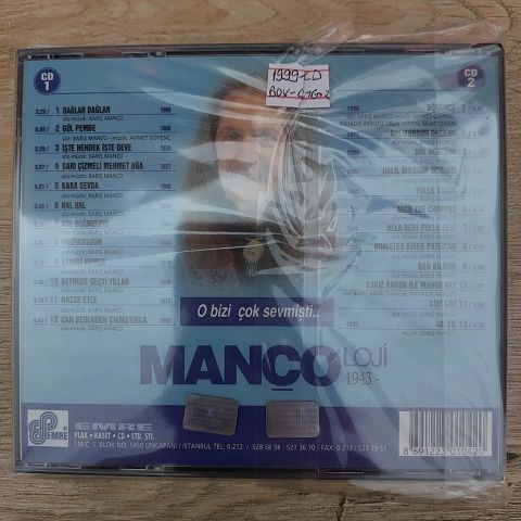 BARIŞ MANÇO - MANÇOLOJİ 1 VE 2 CD