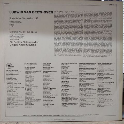 Beethoven - Die Berliner Philharmoniker LP PLAK