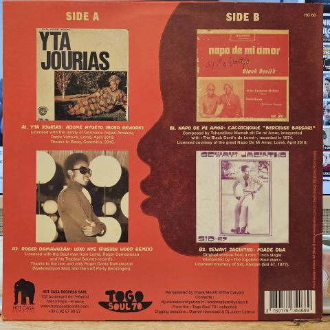 Various – Togo Soul 70 - Edits & Rarities LP PLAK