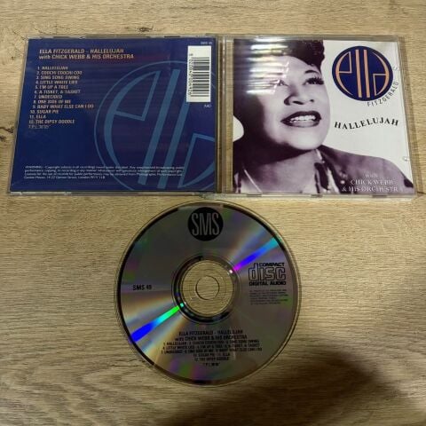 ELLA FITZGERALD WITH CHICK WEBB AND HIS ORCHESTRA - HALLELUJAH CD