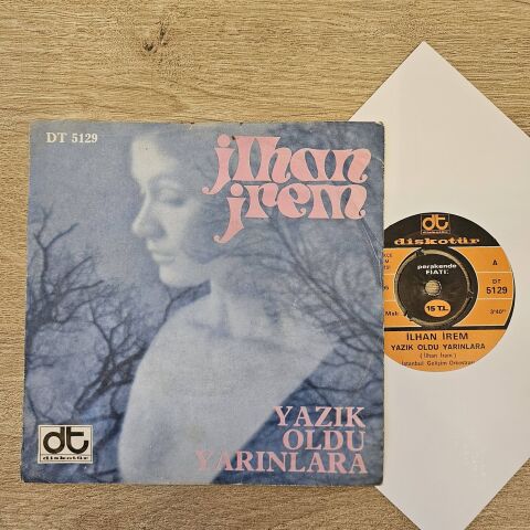 İlhan İrem – Yazık Oldu Yarınlara / Haydi Sil Gözlerini (Boşver Arkadaş) 45LİK PLAK...