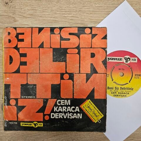 Cem Karaca – Beni Siz Delirttiniz / Niyazi 45LİK PLAK