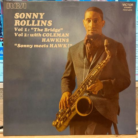 Sonny Rollins – Vol 1: ''The Bridge'' / Vol 2: With Coleman Hawkins ''Sonny Meets Hawk!'' LP PLAK