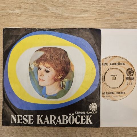 Neşe Karaböcek – Dertler Benim Olsun / At Kadehi Elinden 45LİK PLAK