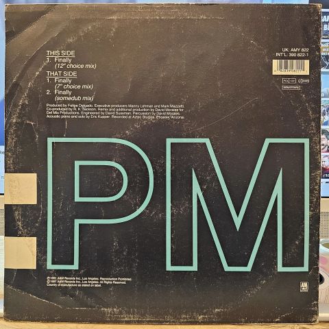 Ce Ce Peniston – Finally (12'' Choice Mix) LP PLAK