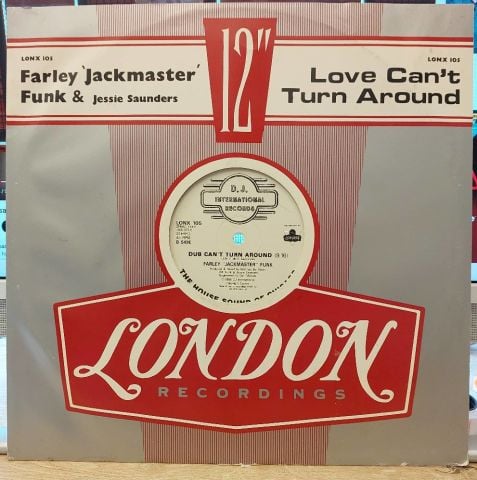 Farley 'Jackmaster' Funk & Jessie Saunders – Love Can't Turn Around LP PLAK