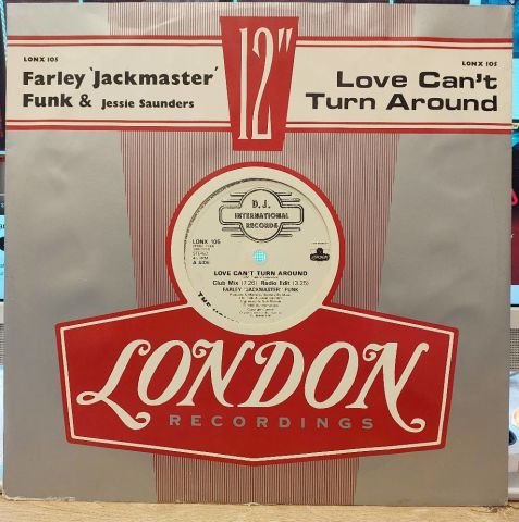Farley 'Jackmaster' Funk & Jessie Saunders – Love Can't Turn Around LP PLAK
