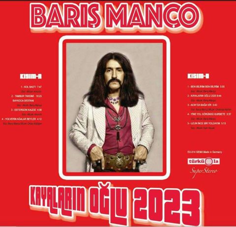 Barış Manço - Kayaların Oğlu 2023 LP PLAK